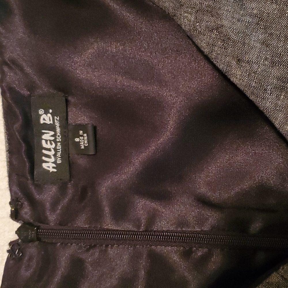 Allen Schwartz sleeveless linen dress - Picture 3 of 3